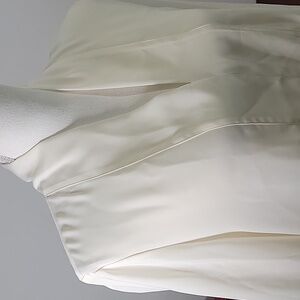 Elegant Womens Creamy Beige Tunic Top/Blouse